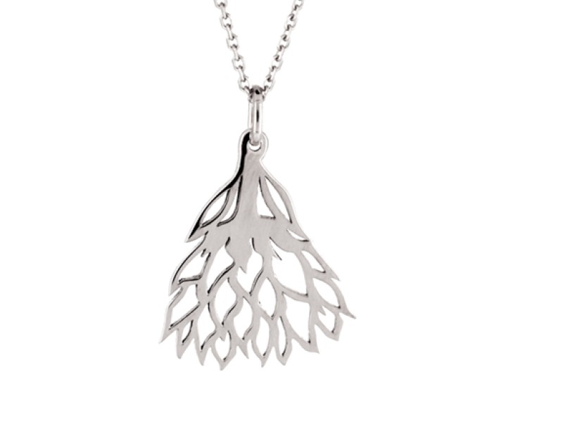 Protea Pendant - White Gold Protea Pendant - White Gold